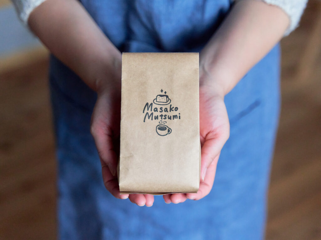 「Masako Mutsumi by Zengakuji free coffee」で販売しているコーヒー豆