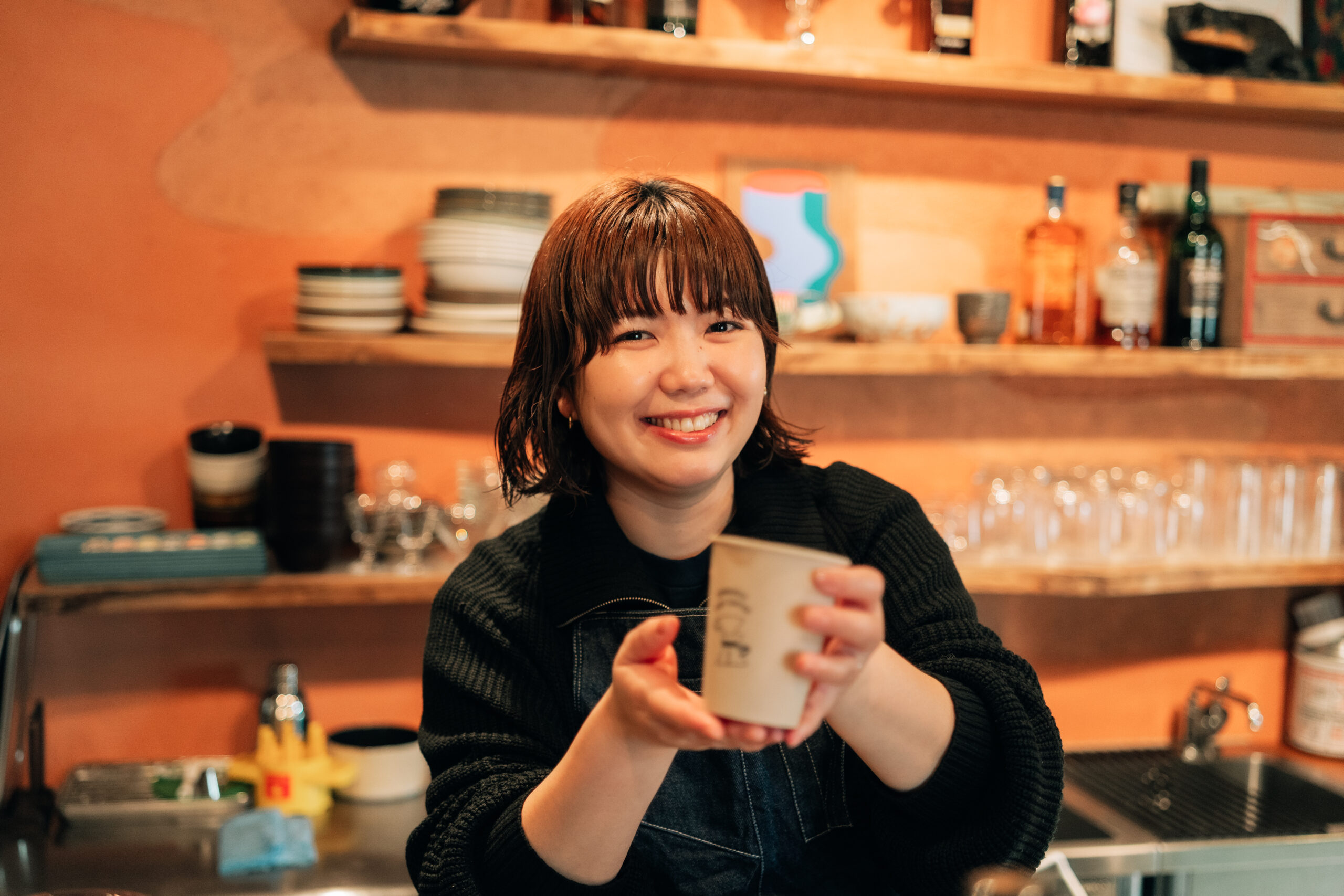 「ゼンガクジ フリー コーヒースタンド」オーナーバリスタのMutsumi