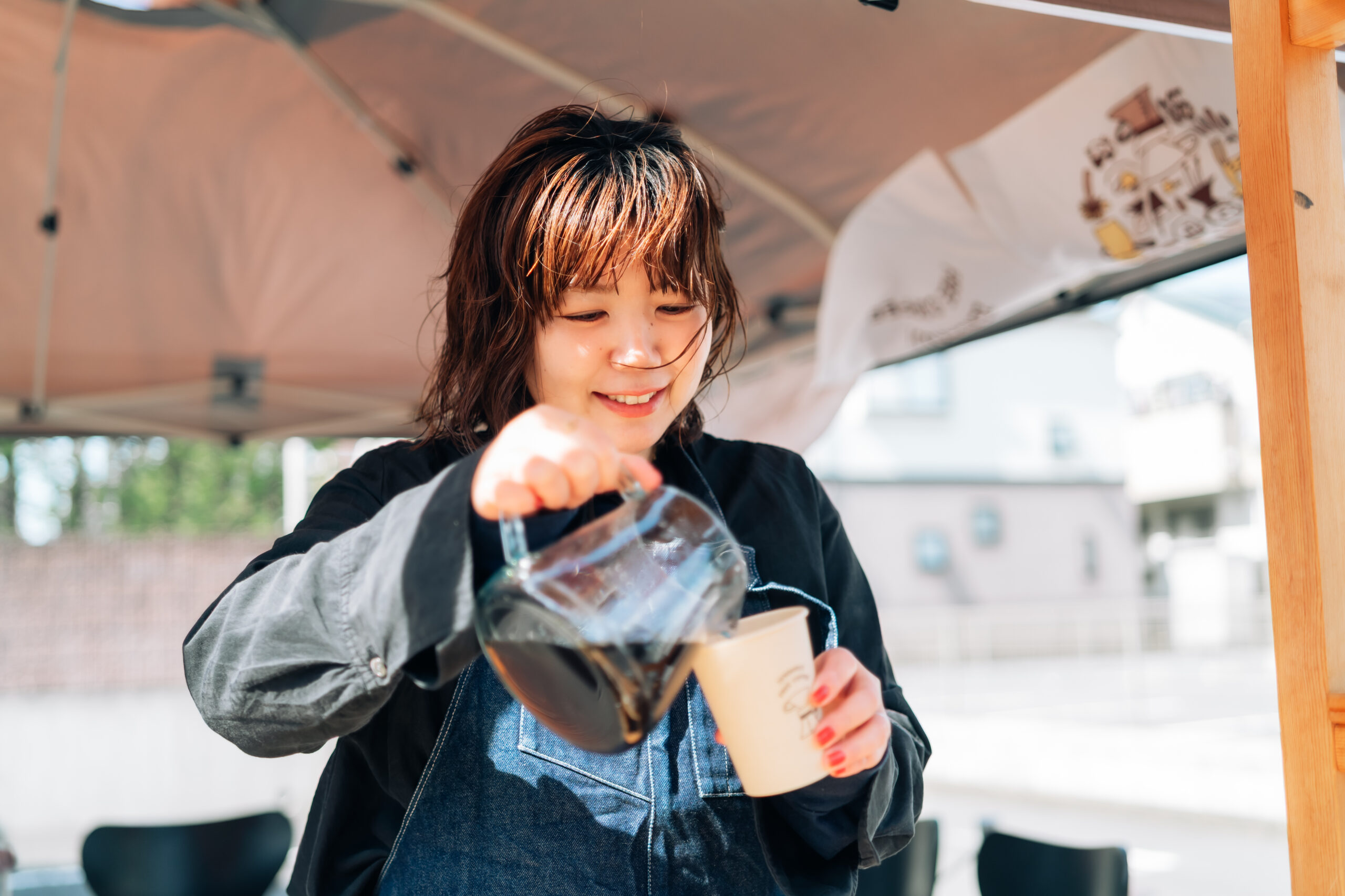 「ゼンガクジ フリー コーヒースタンド」オーナーバリスタのMutsumi