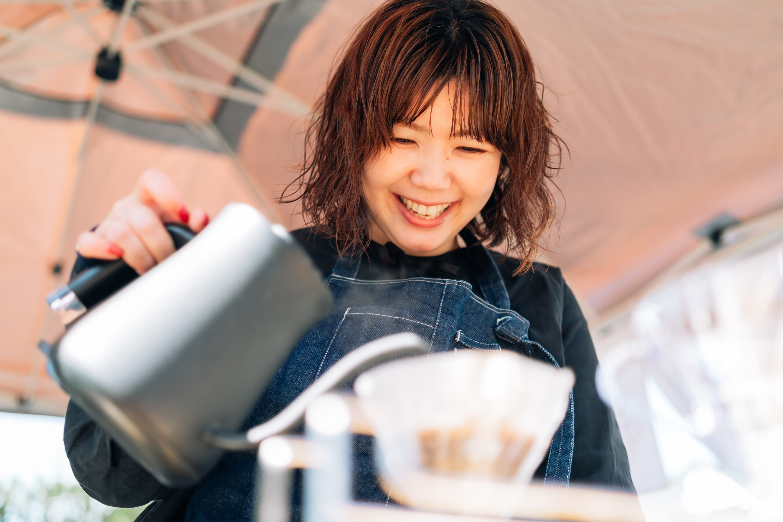 「ゼンガクジ フリー コーヒースタンド」オーナーバリスタのMutsumi